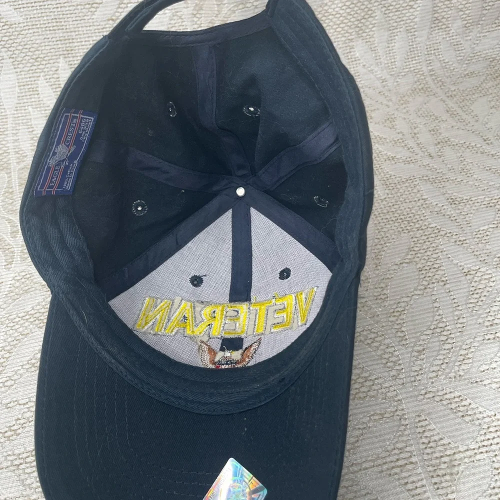 VETERAN Men’s Eagle Crest Baseball Cap Hat